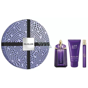 Thierry Mugler Alien eau de parfum 60 ml + eau de parfum 10 ml miniature + body lotion 50 ml, gift set for women