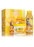 Garnier Fructis Banana Hair Food nourishing shampoo for dry hair 350 ml + nourishing mask for dry hair 390 ml, cosmetic set