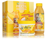 Garnier Fructis Banana Hair Food nourishing shampoo for dry hair 350 ml + nourishing mask for dry hair 390 ml, cosmetic set