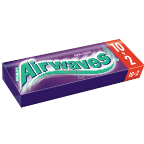 Wrigleys Airwaves Cool Cassis gum dragee 12 pieces
