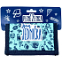 Nekupto Back To School wallet blue I am one 13,5 x 9 cm