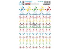 Arch School mini stickers Snowmen 12 x 17 cm