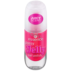 Essence Glossy Jelly nail polish with fragrance and high gloss 02 Candy Gloss 8 ml