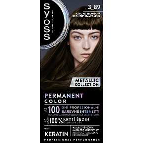 Syoss hair color, coffee bronze 3-89
