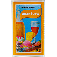 Aroco food coloring powder, orange, 5 g