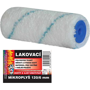BARVY A LAKY HOSTIVAŘ microfleece painting roller for 6 mm holder, 120 mm