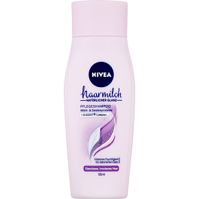 Nivea Hairmilk Natural Shine Caring Shampoo, 50 ml Nivea Hairmilk Natural Shine Caring Shampoo, 50 ml