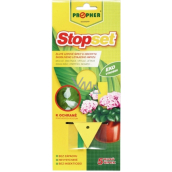 Propher Stopset adhesive yellow arrows for catching flying insects, 5 pieces