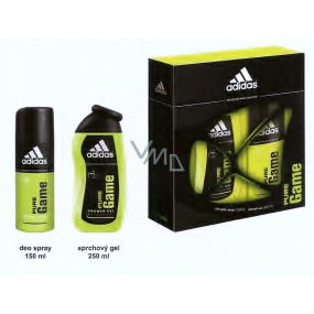 Adidas Pure Game deodorant spray 150 ml + shower gel 250 ml, cosmetic set for men