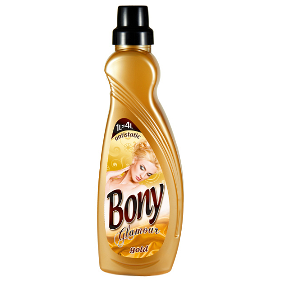 Bony Glamor Gold fabric softener 1 l = 4 l