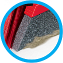 Vileda Duactiva 2in1 broom spare heads 1 piece