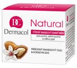 Dermacol Natural Nourishing almond day cream 50 ml for dry and sensitive skin