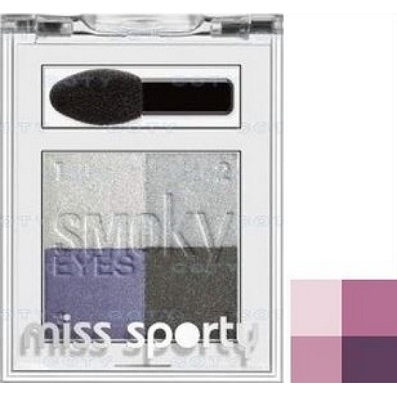 Miss Sports Studio Color Smoky Quattro Eyeshadow 405 Pink Smoky 2.2 g