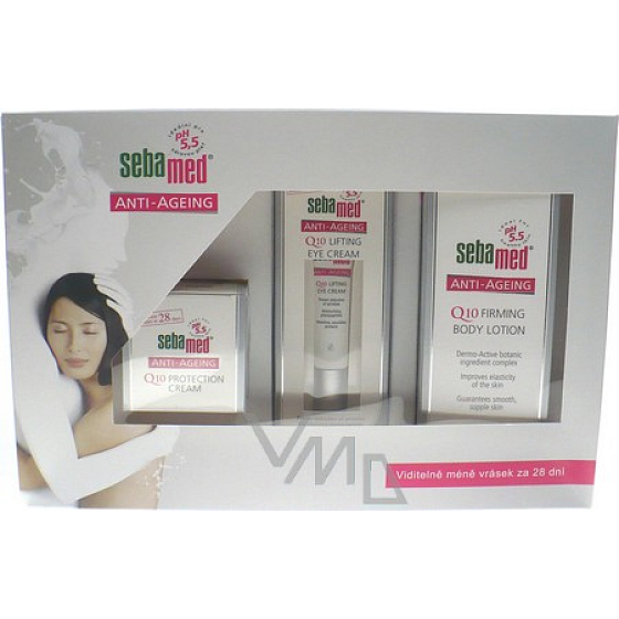 Sebamed Cream 50 ml + eye cream 15 ml + body lotion 200 ml, cosmetic set