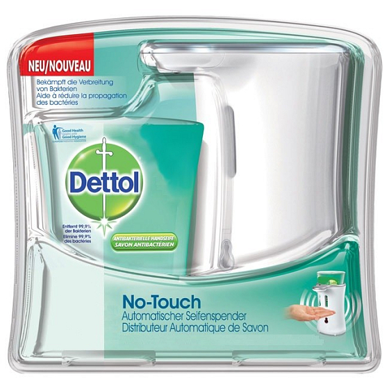Dettol Non-contact soap dispenser and soap refill 250 ml