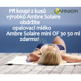 DÁREK Garnier Ambre Solaire OF30 opalovací krém mini 50 ml