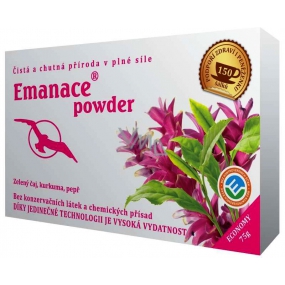 Phoenix Division Emanace powder green tea, turmeric, pepper 75 g