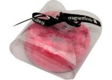 Fragrant Make Believe Glycerine massage soap with a sponge filled with the scent of Britney Spears Fantasy in dark pink 200 g