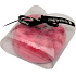 Fragrant Make Believe Glycerin Massage Soap with Sponge Infused with Britney Spears Fantasy Perfume Scent in Dark Pink 200 g