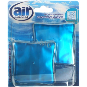 Air Menline Deo Picture Non Stop Elegant Marine Wave gel air freshener refill 2 x 8 g