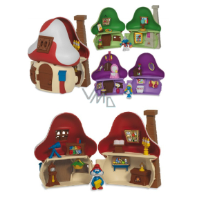 Smurfs House with figurine and accessories 1 piece various types, recommended age 4+