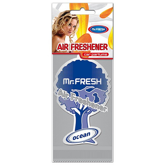 Mister Fresh Car Parfume Ocean hanging air freshener 1 piece
