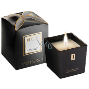 jFenzi Lili Ardagio Soy scented candle with perfume Giorgio Armani Si Intense Handmade black 200 g