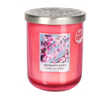 Heart & Home Cherry blossom Soy scented candle medium burns up to 30 hours 110 g