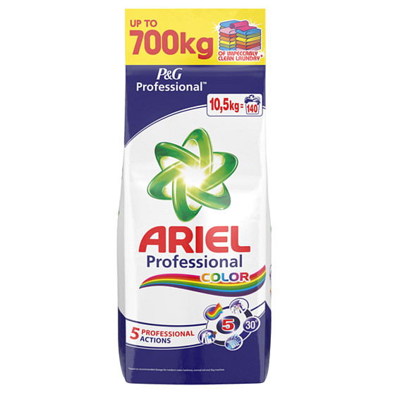 Ariel Professional Color Color Washing Powder 140 doses of 10.5 kg