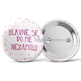 Nekupto Badge Don't fall in love with me 5.5 cm