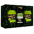 Nature Box Avocado Regenerating shower gel with 100% cold pressed oil, suitable for vegans 385 ml + body lotion 385 ml + thermo mug, cosmetic set