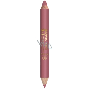 Dermacol Iconic Lips 2in1 Lipstick and Contour Pencil No.01 10 g