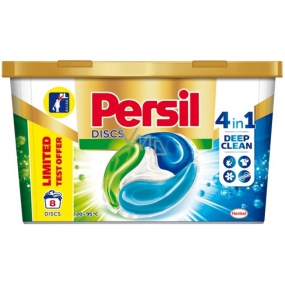 Persil Discs Regular 4in1 capsules for washing white and colorfast laundry box 8 doses 200 g