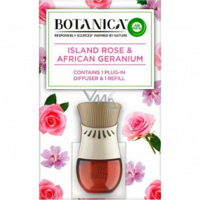 Air Wick Botanica Exotic rose and African geranium electric freshener set 19 ml