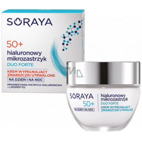 Soraya Hyaluronic Micro-Injection Duo Forte 50+ anti-wrinkle cream filling permanent wrinkles per day / night 50 ml