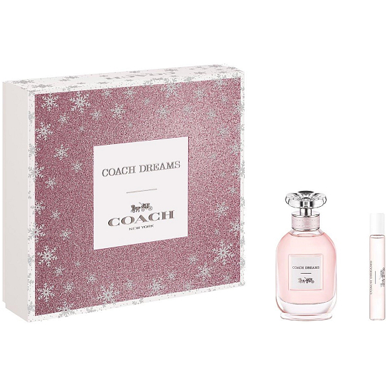 Coach Dreams perfumed water for women 60 ml + perfumed water 7.5 ml, gift set
