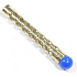 Metal curler with small ball 10 mm 1 piece