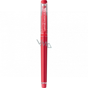 Uni Mitsubishi Rubber pen with cap UF-222-07 red 0.7 mm