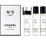 Chanel No.5 L Eau Eau de Toilette Refill for Women 3 x 20 ml