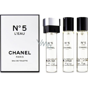 Chanel No.5 L Eau Eau de Toilette Refill for Women 3 x 20 ml