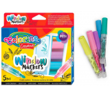 Colorino Chalk markers for glass 5 colors