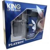 Playboy King of The Game eau de toilette 60 ml + shower gel 250 ml, gift set for men