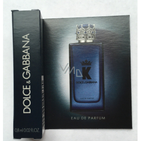 Dolce & Gabbana K by Dolce & Gabbana Eau de Parfum Eau de Parfum for Men 0.8 ml with spray, vial