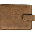 Albi Men's Affair Wallet Brown on clasp 12 x 9 x 3 cm