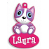 Albi Zipper for jacket, keys, pencil case Laura 1 piece