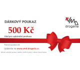 Gift voucher for the purchase of goods in the e-shop worth 500 CZK