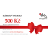 Gift voucher for the purchase of goods in the e-shop worth 500 CZK