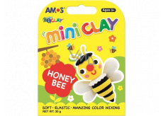 Amos I-Clay Mini Clay Modelling drying clay Bee 4 colours x 7,5 g
