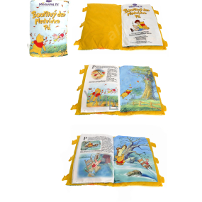 Disney Winnie the Pooh Stormy Day Pillow book hiding a fairy tale 43 x 29 x 10 cm, recommended age 3+