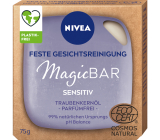 Nivea MagicBar cleansing facial soap with grape seed oil for sensitive skin 75 g
